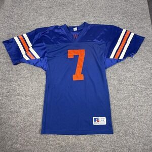 Vintage Denver Broncos Jersey Mens 44 NFL Football John Elway 7 Russell Athletic